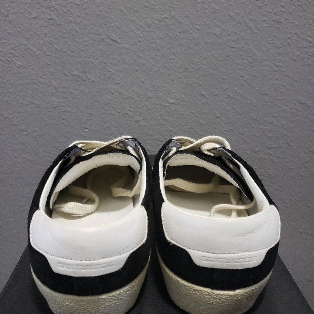 Saint Laurent Court Classic Suade Sneakers - Picture 5 of 7